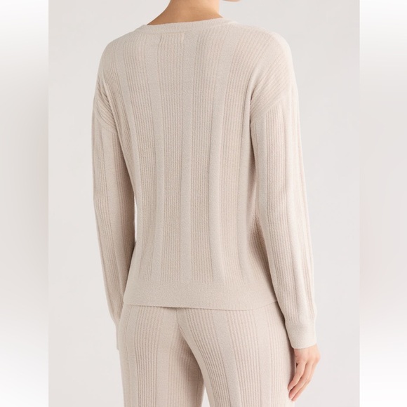 Barefoot Dreams CozyChic Ultra Lite Lounge Top in Chai Size 3X NWT - Picture 2 of 7